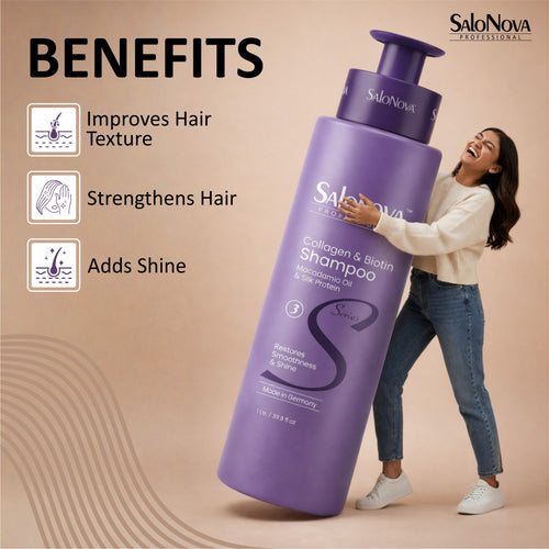 Collagen & Biotin Shampoo (1 Ltr.)
